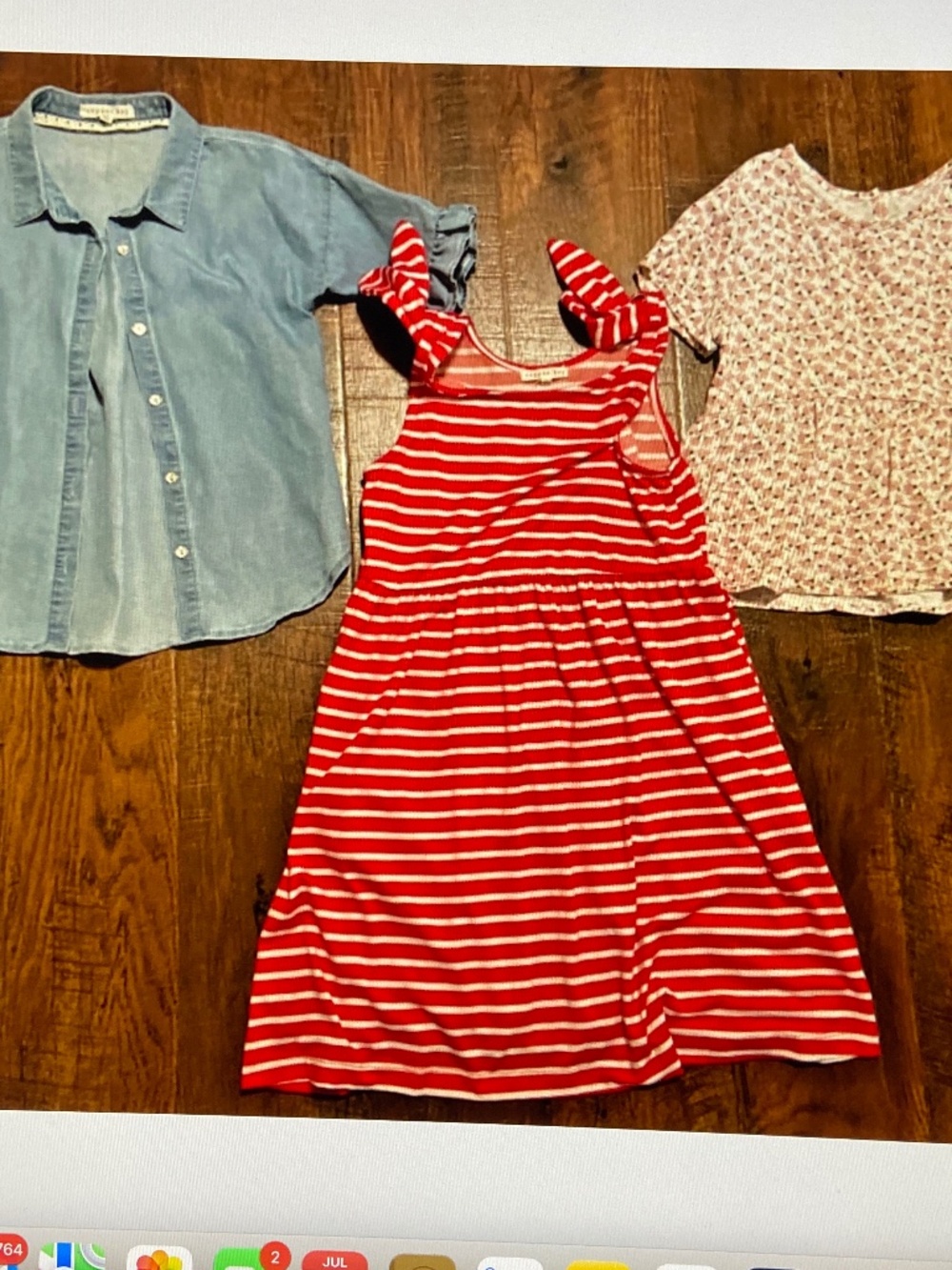 Zara Skirt Copper Key 1 Dress 2 Blouses pieces 6XM Set of 4 items